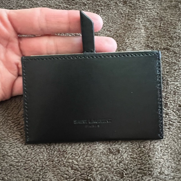 SAINT LAURENT CREDIT CARD HOLDER MIRROR HOLDER - Picture 10 of 11